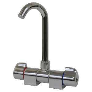 SCANDVIK FOLDING SPOUT MIXER  CHROME