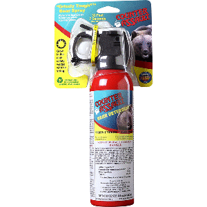 COUNTER ASSAULT 8.1 OZ BEAR SPRAY IN PARTIAL BLISTER