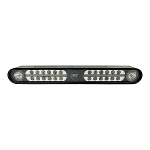 SHADOW-CASTER EAGLE RAY LED LIGHT BAR BLACK HOUSING DUAL