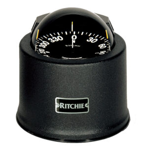 RITCHIE SP-5-B GLOBEMASTER COMPASS PEDESTAL MOUNT - BLACK