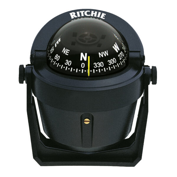 RITCHIE B-51 EXPLORER COMPASS BRACKET MOUNT - BLACK