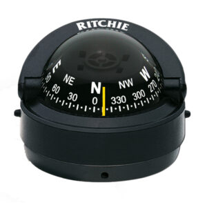 RITCHIE S-53 EXPLORER COMPASS SURFACE MOUNT - BLACK