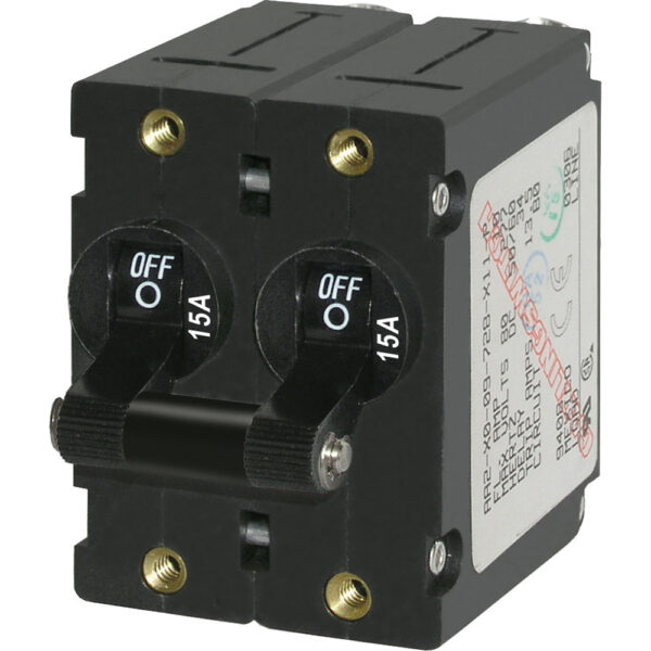 BLUE SEA 7234 CIRCUIT BREAKER AA2 15A BLACK