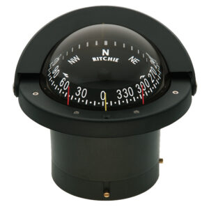 RITCHIE FN-203 NAVIGATOR COMPASS FLUSH MOUNT - BLACK