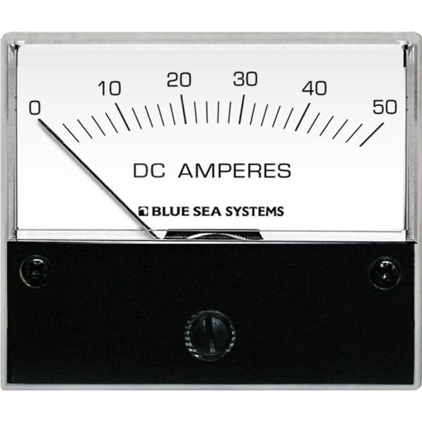 BLUE SEA 8022 AMMETER DC 0-50A + SHUNT