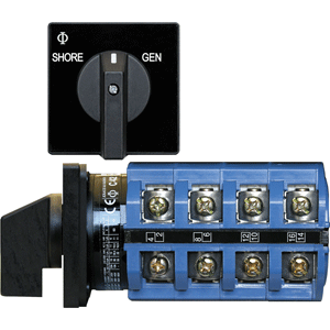 BLUE SEA 6337 SWITCH AC 120VAC 30A OFF+2