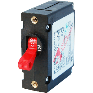 BLUE SEA 7205 CIRCUIT BREAKER AA1 10A RED