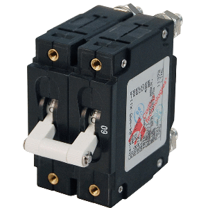 BLUE SEA 7254 CIRCUIT BREAKER CA2 60A WHT