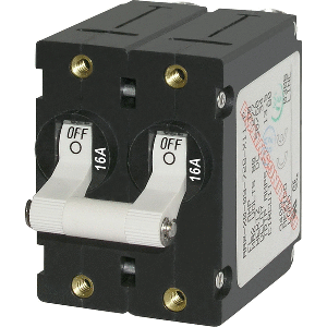 BLUE SEA 7294 CIRCUIT BREAKER AA2 16A WHT