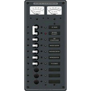 BLUE SEA 8174 BREAKER PANEL 230VAC 10 POS