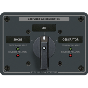 BLUE SEA 8363 AC ROTARY PANEL 240VAC 63A