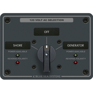 BLUE SEA 8367 AC ROTARY PANEL 120VAC 32A