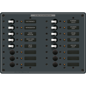 BLUE SEA 8377 PANEL DC 16 POS