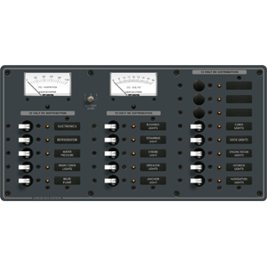 BLUE SEA 8378 PANEL DC 18 POS