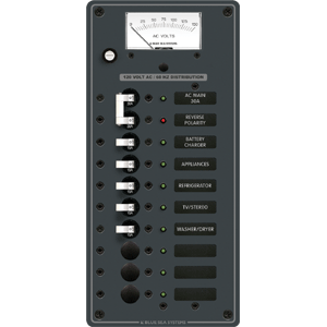 BLUE SEA 8488 BREAKER PANEL 120VAC 10 POS