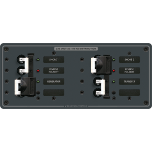 BLUE SEA 8598 BREAKER PANEL 230VAC SOURCE