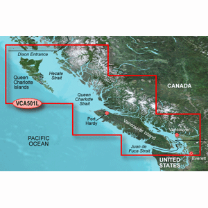 GARMIN VCA501L VANCOUVER ISL DIXON ENT BLUECHART G3 VISION