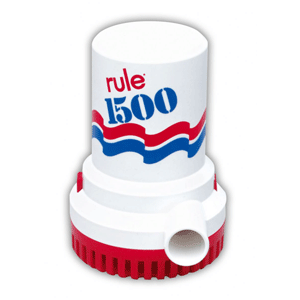 RULE 1500 GPH NON AUTOMATIC   BILGE PUMP