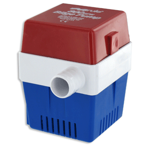 RULE 800 GPH SQUARE NON  AUTOMATIC BILGE PUMP 3/4" OUT