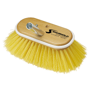 SHURHOLD 6" DECK BRUSH MEDIUM YELLOW POLYSTYRENE