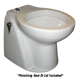 RARITAN ATLANTES FREEDOM WHITE TOILET CONTROL FRESH WATER 12V