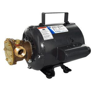 JABSCO BRONZE AC MOTOR PUMP UNIT 115 VAC