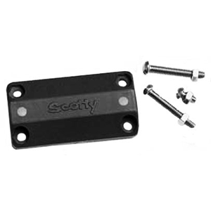 SCOTTY 242 RAIL MOUNTING ADAPTER 7/8-1" BLACK