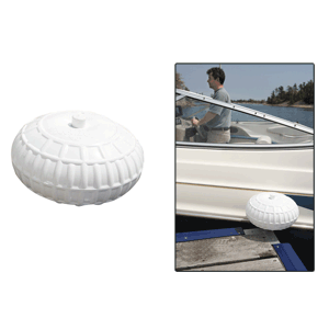 DOCK EDGE INFLATABLE DOCK WHEEL 12" WHITE