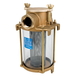 PERKO 2-1/2" IPS INTAKE STRAINER BRONZE