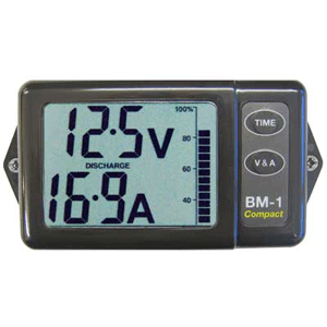 CLIPPER BM-1CG BATTERY MONITOR COMPACT GREY