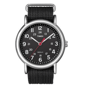 TIMEX WEEKENDER SLIP THRU BLACK/BLACK WATCH