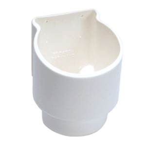 BECKSON SOFT-MATE INSULATED BEVERAGE HOLDER WHITE