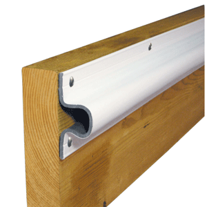 DOCK EDGE C GUARD PVC DOCK PROFILE 4-6' SECTIONS WHITE