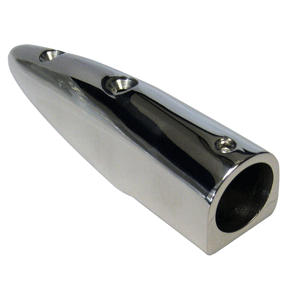 WHITECAP RAIL END 5-1/2 DEG END-IN 7/8" OD TUBE