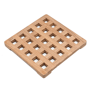 WHITECAP TEAK LARGE 8" SQUARE TRIVET