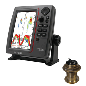 SITEX SVS-760 FISH FINDER KIT W/ BRONZE B60 20 DEGREE