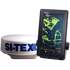 SITEX T-760 7" TOUCH SCREEN RADAR SYSTEM W/ 4KW 18" DOME