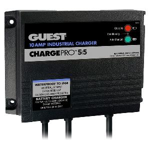 GUEST 10A ON-BOARD BATTERY CHARGER 12/24V 2 BANK