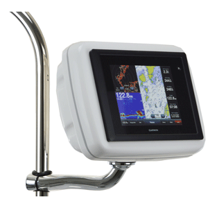 NAVPOD RAILMOUNT PRE-CUT FOR   GARMIN 8008/8208