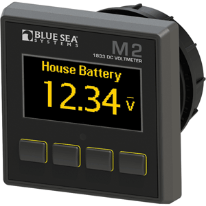 BLUE SEA 1833 M2 DC VOLTAGE METER