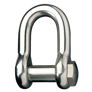 RONSTAN STANDARD DEE SHACKLE  5/8" PIN 1 25/32"L X 1"W