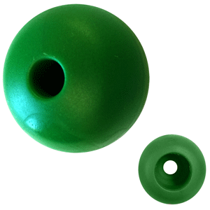 RONSTAN PARREL BEAD 32MM (1 1/4") GREEN