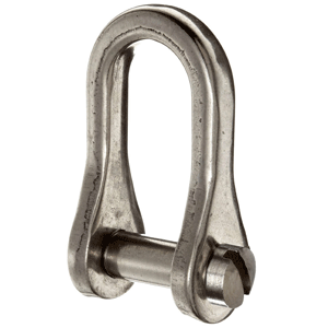 RONSTAN STANDARD DEE SLOTTED PIN SHACKLE 3/16" PIN