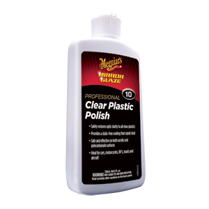 MEGUIAR'S CLEAR PLASTIC POLISH 8 0Z