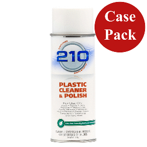 CAMCO 210 PLASTIC CLEANER POLISH 14OZ SPRAY CASE PACK