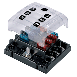 BEP ATO/ATC SIX WAY FUSE HOLDER W/ QUICK CONNECT