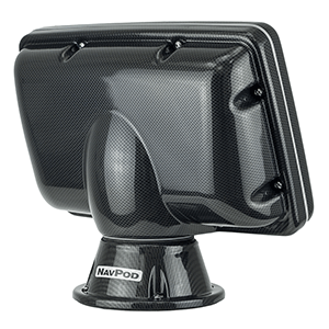 NAVPOD POWERPOD PRE-CUT FOR RAYMARINE E7/E7D (CARBON