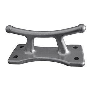 DOCK EDGE 6 1/2" CLASSIC CLEAT POLISHED ALUMINUM