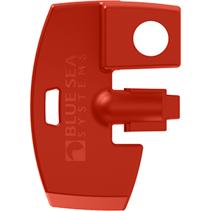 BLUE SEA 7903 BATTERY SWITCH KEY LOCK REPLACEMENT RED