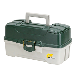 PLANO 3 TRAY TACKLE BOX  WITH DUEL TOP ACCESS